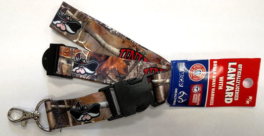 University of Nevada Las Vegas Rebels Unlv Camo Lanyard Keychain Double Sided Breakaway Safety Design Adult 18 Inch