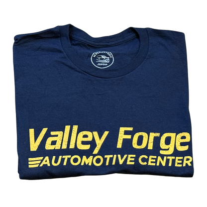 Valley Forge Automotive Center T-Shirt – Soft Unisex Car Enthusiast Tee | In-Stock & Ships Fast