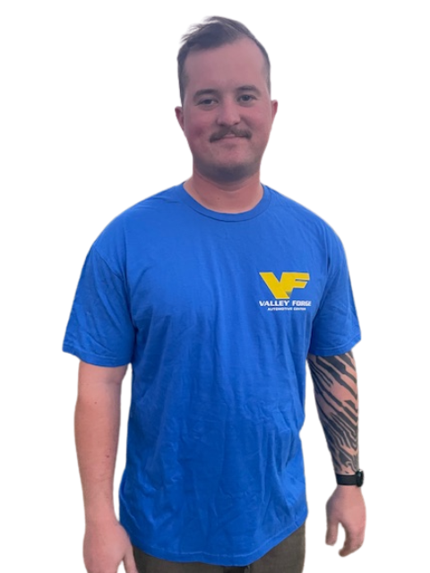Valley Forge Automotive Center 2.0 T-Shirt – Soft Unisex Car Enthusiast Tee | In-Stock & Ships Fast
