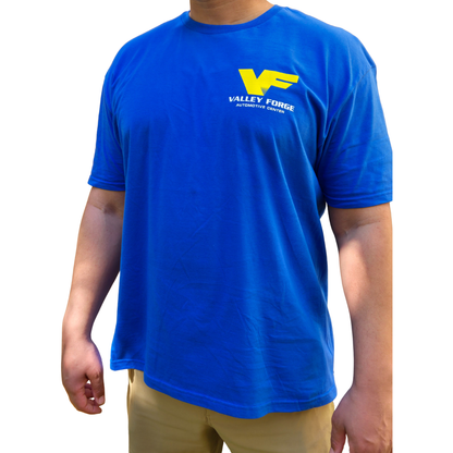 Valley Forge Automotive Center 2.0 T-Shirt – Soft Unisex Car Enthusiast Tee | In-Stock & Ships Fast