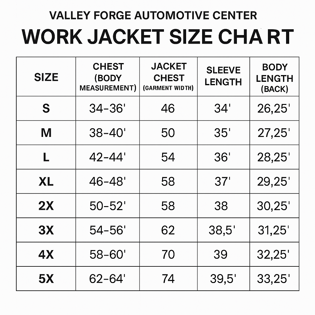 Valley Forge Automotive Center Jacket – Unisex Car Enthusiast Jacket