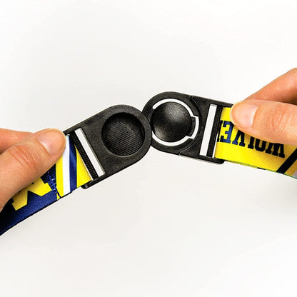 Vancouver Canucks Lanyard Keychain Safety Breakaway Double Sided