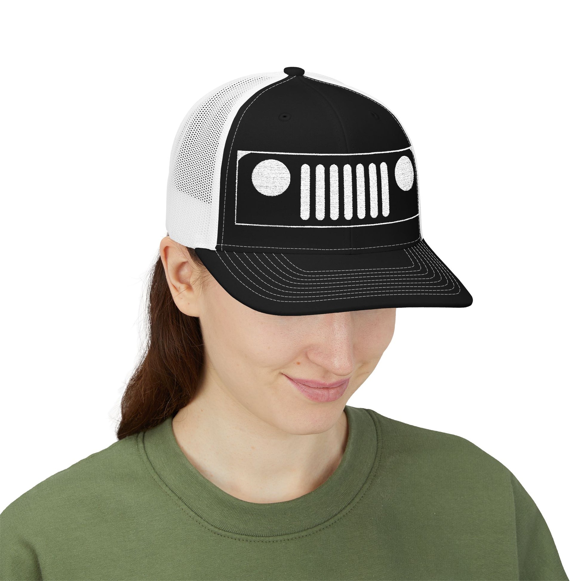 Vintage Off-Road Trucker Hat – Adventure Snapback for 4x4 Enthusiasts & Outdoor Lovers