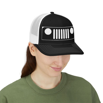 Vintage Off-Road Trucker Hat – Adventure Snapback for 4x4 Enthusiasts & Outdoor Lovers