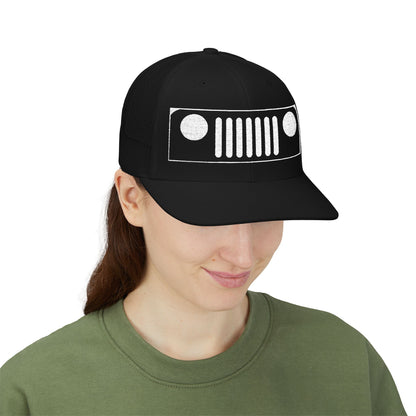 Vintage Off-Road Trucker Hat – Adventure Snapback for 4x4 Enthusiasts & Outdoor Lovers