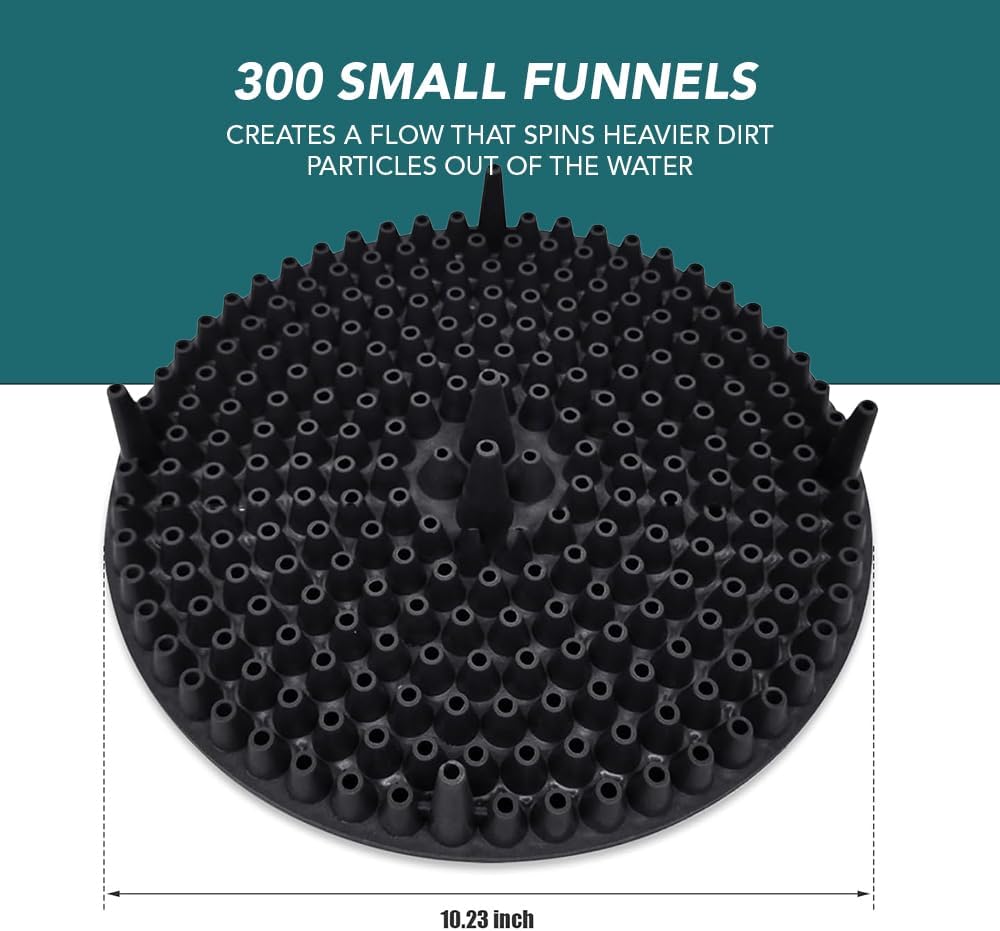 WASH&WHIPS Pit Stop Particle Interceptor - Fits 5 / 3.5 G Buckets