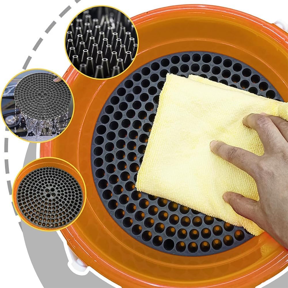 WASH&WHIPS Pit Stop Particle Interceptor - Fits 5 / 3.5 G Buckets