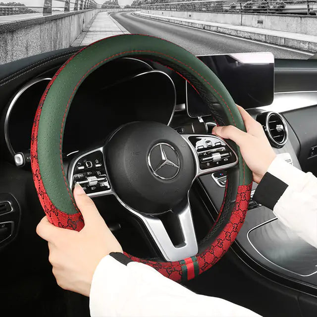 Nearly Universal Luxury Design Steering Wheel Cover