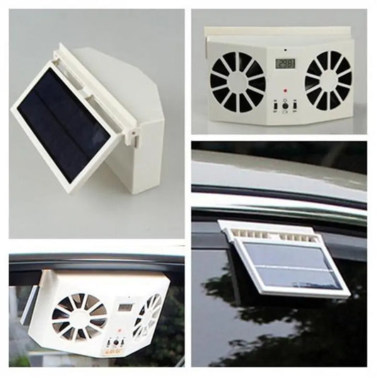 Solar Powered Car Cooler