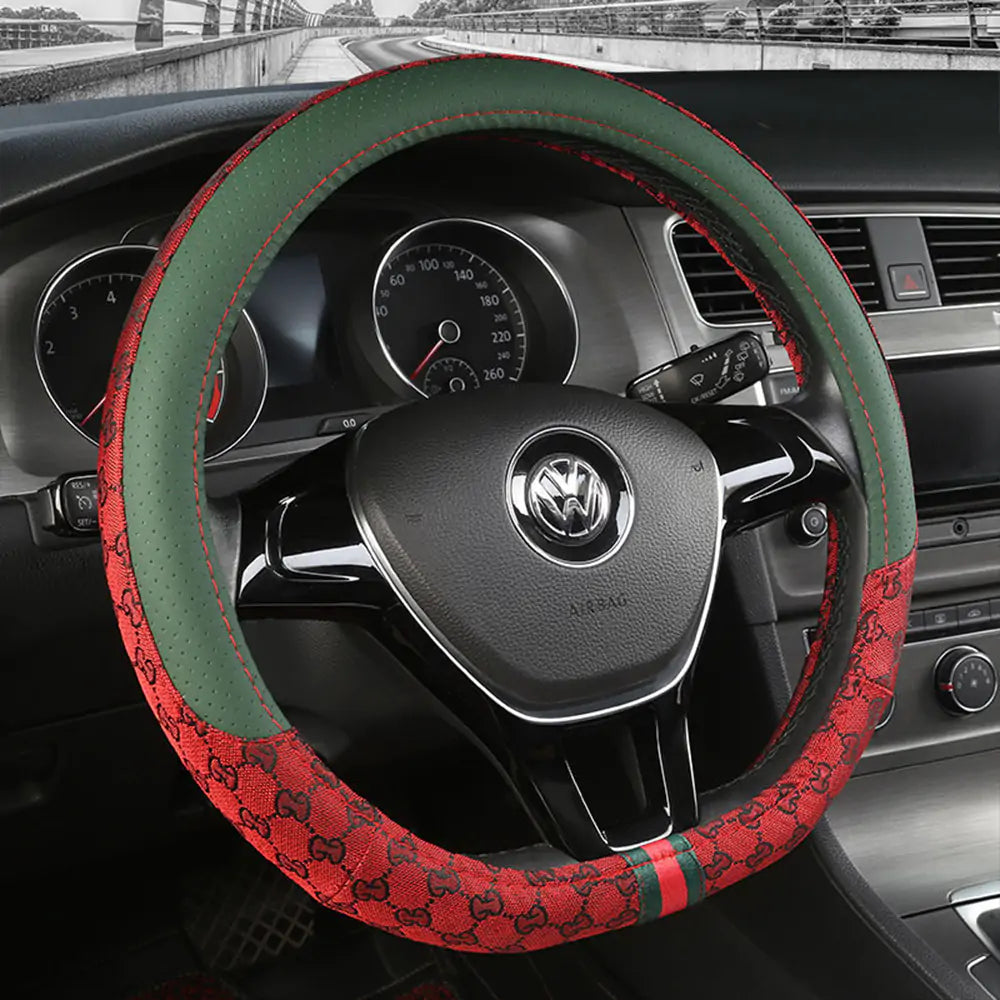 Nearly Universal Luxury Design Steering Wheel Cover