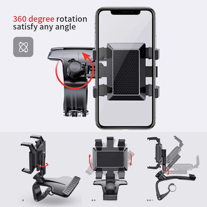 Rearview Mirror (and More) Phone Holder