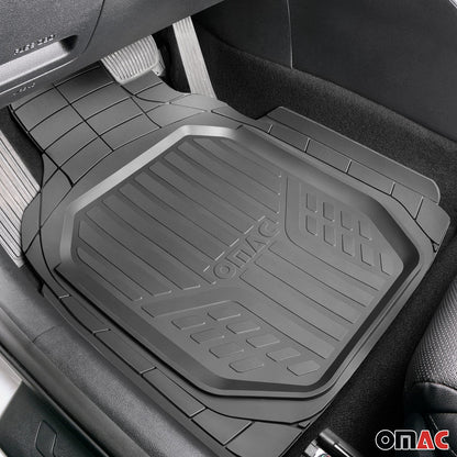 Lexus RX Semi-Custom fit Floor Mats Liner All Weather 3D Black Waterproof 4Pcs 2