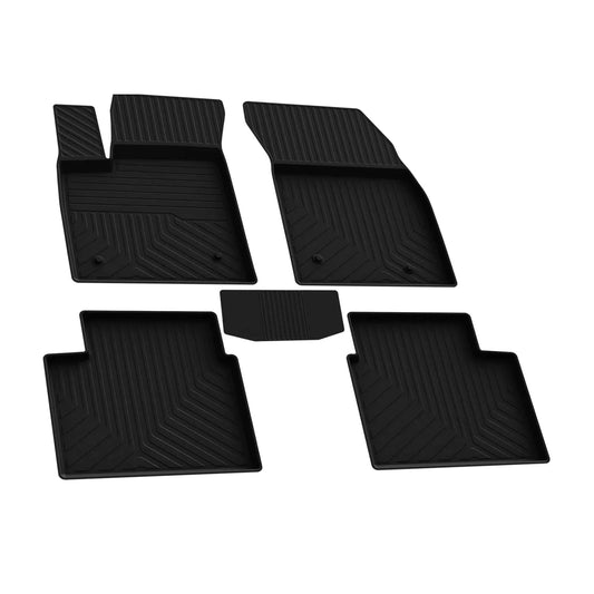 2019-2024 Ford Focus Floor Mats Liners Full Set All Weather Black 1
