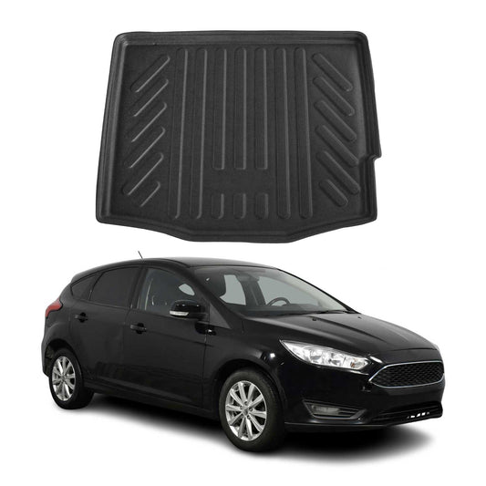 2012-2018 Ford Focus Hatchback Cargo Liner Trunk Mat All Weather Black 1