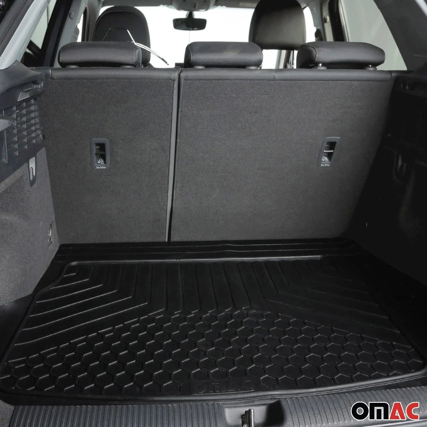 Jeep Renegade Semi-Custom fit Cargo Mat Liner Waterproof Rubber Black 1Pc 2