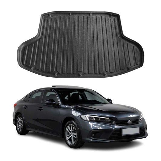 2022-2026 Honda Civic Sedan Cargo Liner Trunk Mat All Weather Black 1
