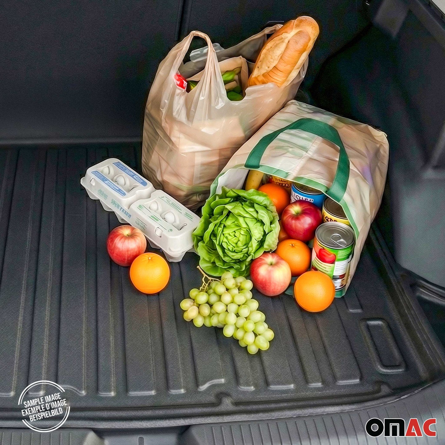 2012-2018 Ford Focus Hatchback Cargo Liner Trunk Mat All Weather Black 8