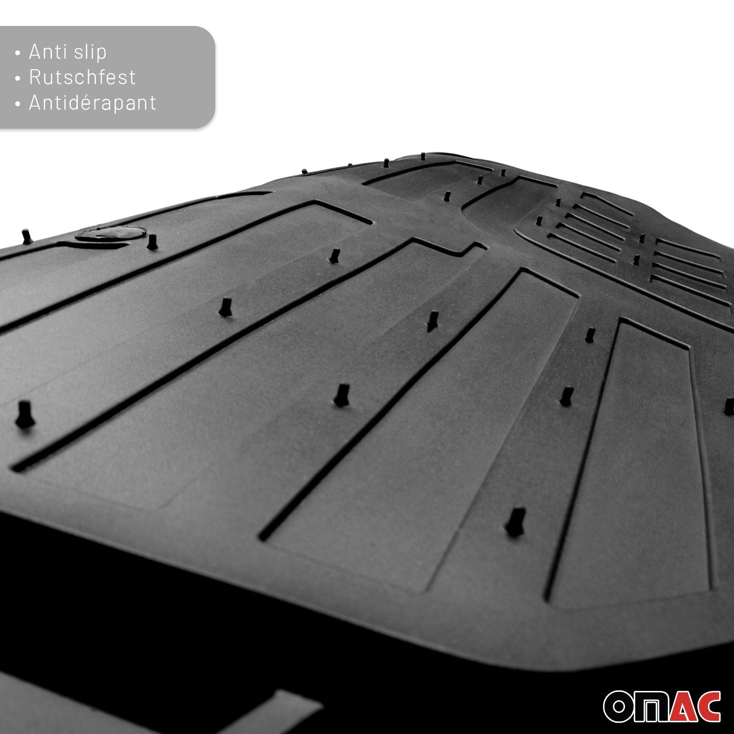 Lexus RX Semi-Custom fit Floor Mats Liner All Weather 3D Black Waterproof 4Pcs 10