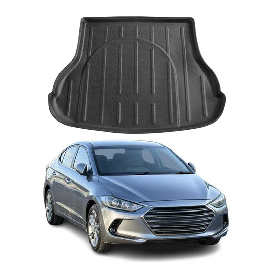 2011-2016 Hyundai Elantra Cargo Liner Trunk Mat All Weather Black 1