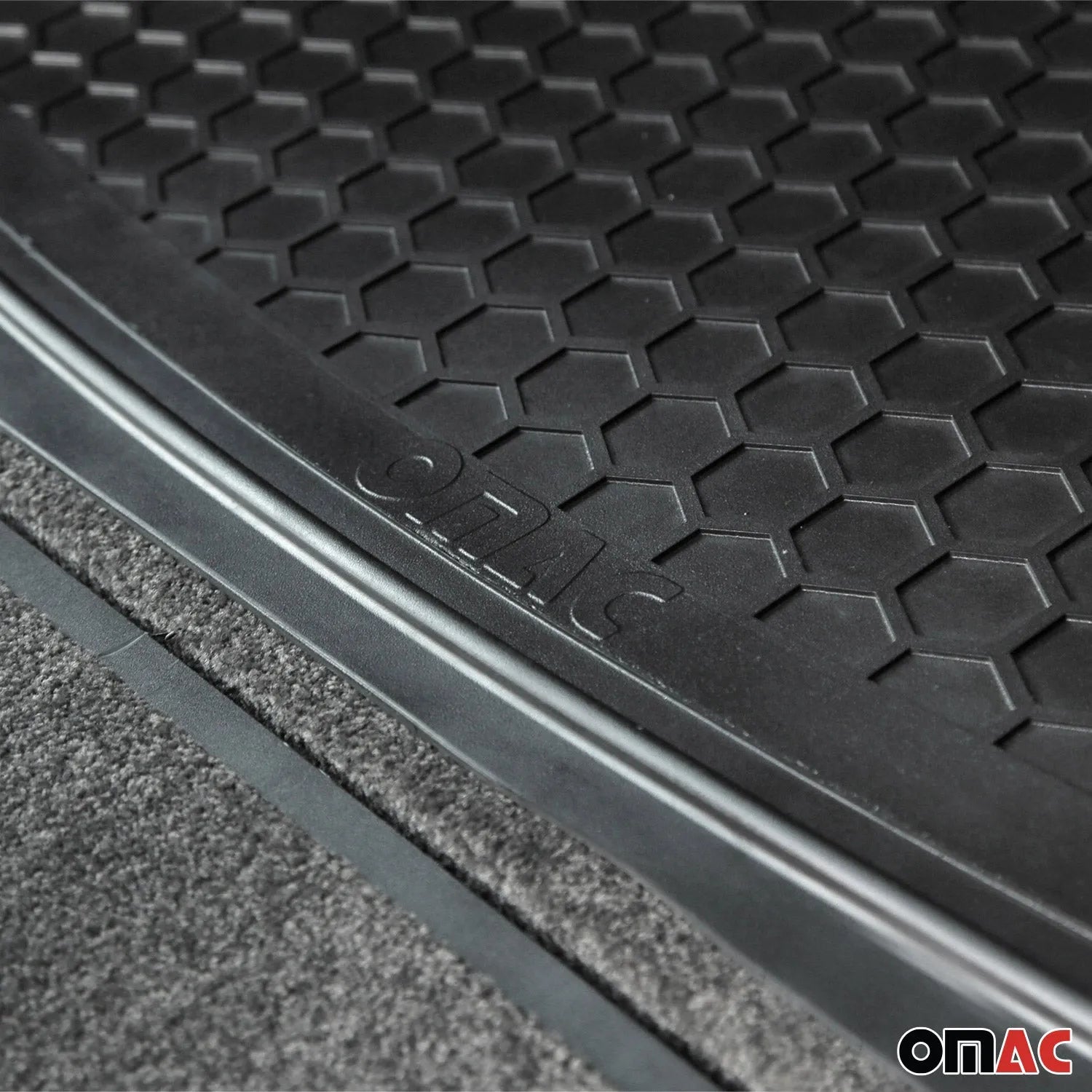 2012-2019 Land Rover Range Rover Evoque Semi-Custom fit Cargo Mat Liner Waterproof Rubber Black 1Pc 8