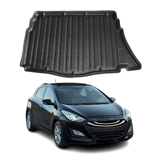 2013-2017 Hyundai Elantra GT Cargo Liner Trunk Mat All Weather Black 1
