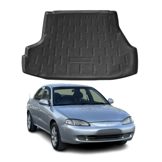 2000-2006 Hyundai Elantra Cargo Liner Trunk Mat All Weather Black 1
