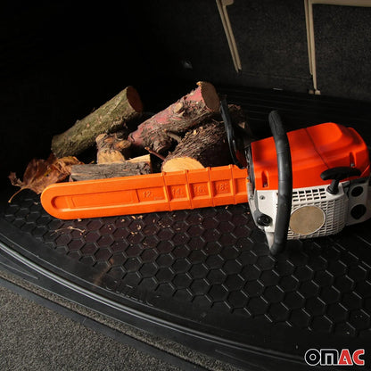2005-2021 Jeep Grand Cherokee Semi-Custom fit Cargo Mat Liner Waterproof Rubber Black 1Pc 3