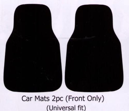 University of Wisconsin Badgers Front Floor Mats, Carpet Car Set, 18x27 Inch, Nylon, Set of 2 3